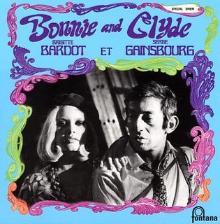 Serge Gainsbourg Bonnie and clyde