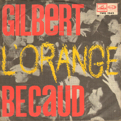 Gilbert Bécaud Orange