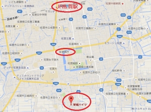 栄城ハイツ_地図