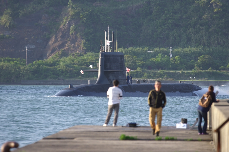 由良港　海上自衛隊阪神基地隊由良基地分遣隊　潜水艦
