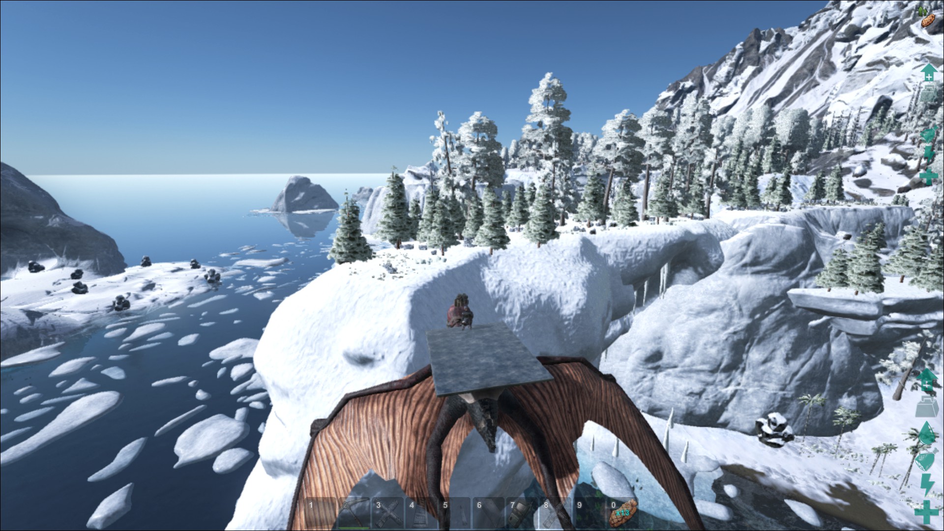 最も好ましい Ark 雪山 拠点 ただのゲームの写真